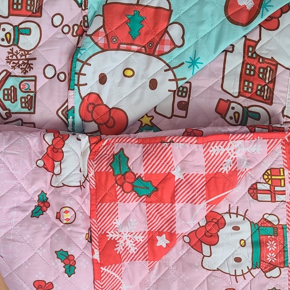 Hello Kitty Quilt Set 🎄 Twin Size - Picture 2 of 7